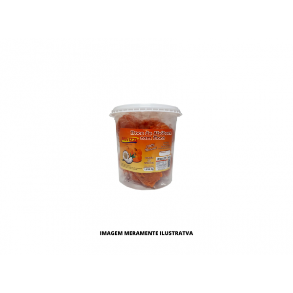 DOCE - COVIZZI - 40g ABOBORA COM COCO - PT20